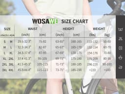 WOSAWE Summer MTB Shorts Mountain Bike Cycling Padded Shorts Multi-Pockets Road Bike Trousers Outdoor Sports 2 in 1 Short Pants