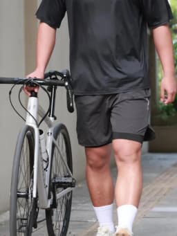 WOSAWE Summer MTB Shorts Mountain Bike Cycling Padded Shorts Multi-Pockets Road Bike Trousers Outdoor Sports 2 in 1 Short Pants