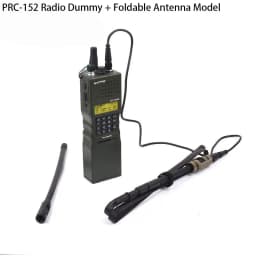 Tactical Military Softair Army Radio PRC 152 / PRC 148 Dummy Radio Case Antenna Package Talkie Walkie Interphone Model Cospaly