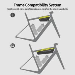 Rhinowalk Bike Triangle Under Tube Bag Waterproof Crossbeam Frame Package Storage Bicycle Accessories For Mtb Cycling