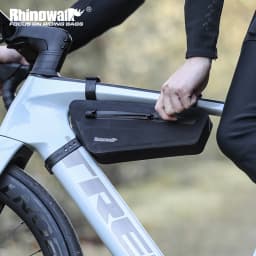 Rhinowalk Bike Triangle Under Tube Bag Waterproof Crossbeam Frame Package Storage Bicycle Accessories For Mtb Cycling