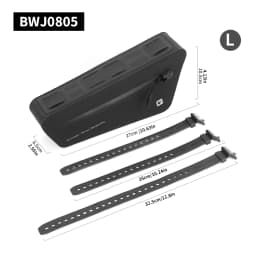 Rhinowalk Bike Triangle Under Tube Bag Waterproof Crossbeam Frame Package Storage Bicycle Accessories For Mtb Cycling