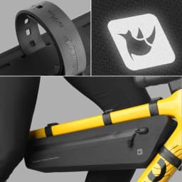 Rhinowalk Bike Triangle Under Tube Bag Waterproof Crossbeam Frame Package Storage Bicycle Accessories For Mtb Cycling
