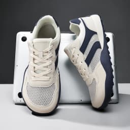 Wide-Toe Shoes, Summer Breathable Mesh Sports Shoes, Suitable for Both Men and Women as Outdoor Travel Shoes