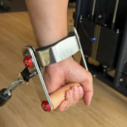 Stainless Steel Lateral Raise Handle Cable Machine Attachment for Shoulder Training Lat Pulldown Back Grip Strength Trainer