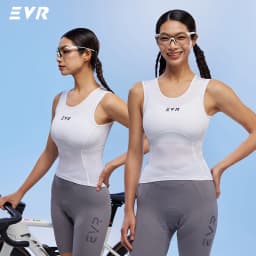 EVR Summer Women's Cycling Sweatshirt Breathable Quick-Drying Road Cycling Vest Slim Bottoming Vest Moisture-wicking Sleeveless