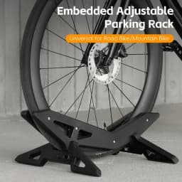 Bicycle Parking Racks Adjustable Anti-Slip ABS Indoor MTB Floor Stand Universal Cycling Storage Road Mountain Bike Accessories