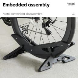Bicycle Parking Racks Adjustable Anti-Slip ABS Indoor MTB Floor Stand Universal Cycling Storage Road Mountain Bike Accessories
