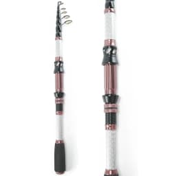 BRAVMACK 2.4M Portable Fishing Rod & MT3000 Spinning Reel Combo - Complete Kit with Accessories for Travel & Outdoor Fishing