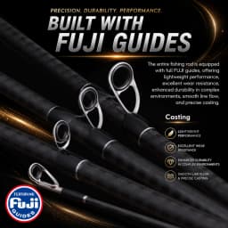 BUDEFO RUBINE FUJI Guide 40T Carbon Spinning Casting Lure Rod ML/MH 3-28g Bass Pike Zander Perch Fishing Rod 2.08m/2.13m/2.28m Fast Action Ultra Light Seabass Trout Asp Predator Rod Long Casting Saltwater Freshwater