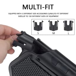 Right Hand Tactical Holster Universal Hunting Holder Use with X300U-A Flashlight For SIG SAUER WALTHER
