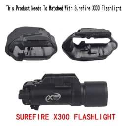 Right Hand Tactical Holster Universal Hunting Holder Use with X300U-A Flashlight For SIG SAUER WALTHER