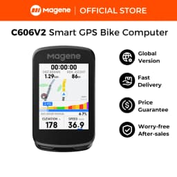 Magene C606 V2 GPS Bike Computer Touchscreen WiFi Cycling Speedometer Cycle Stopwatch Odometer Bluetooth Ant