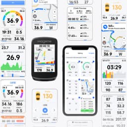 Magene C606 V2 GPS Bike Computer Touchscreen WiFi Cycling Speedometer Cycle Stopwatch Odometer Bluetooth Ant