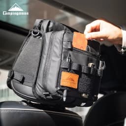CAMPINGMOON Camping Rear Seat Headrest Expansion Storage Bag Off road Equipment Storage Bag BK-PL