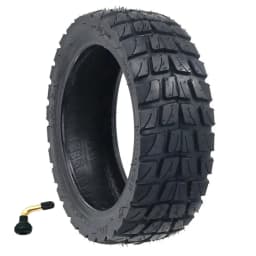 10x2.75-6.5 Tubeless Tire for KuKirin G2 G3 A1 Electric Scooter, High Compatibility Vacuum Tire with Curved Air Nozzle