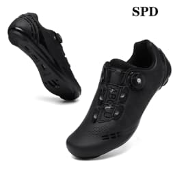 Unisex Cycling Shoes Breathable SPD Road Cycling Shoes Professional MTB Mountain Cycling Shoes Lockless Training Cycling Shoes