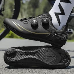 Unisex Cycling Shoes Breathable SPD Road Cycling Shoes Professional MTB Mountain Cycling Shoes Lockless Training Cycling Shoes