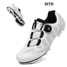 Unisex Cycling Shoes Breathable SPD Road Cycling Shoes Professional MTB Mountain Cycling Shoes Lockless Training Cycling Shoes