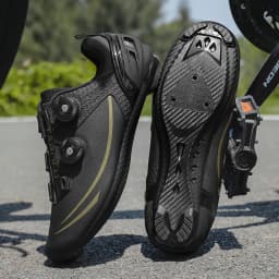 Unisex Cycling Shoes Breathable SPD Road Cycling Shoes Professional MTB Mountain Cycling Shoes Lockless Training Cycling Shoes