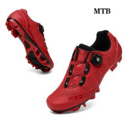 Unisex Cycling Shoes Breathable SPD Road Cycling Shoes Professional MTB Mountain Cycling Shoes Lockless Training Cycling Shoes