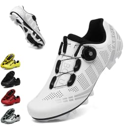 Unisex Cycling Shoes Breathable SPD Road Cycling Shoes Professional MTB Mountain Cycling Shoes Lockless Training Cycling Shoes
