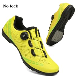 Unisex Cycling Shoes Breathable SPD Road Cycling Shoes Professional MTB Mountain Cycling Shoes Lockless Training Cycling Shoes