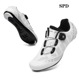 Unisex Cycling Shoes Breathable SPD Road Cycling Shoes Professional MTB Mountain Cycling Shoes Lockless Training Cycling Shoes