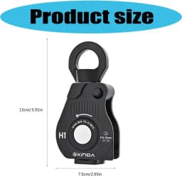 1PC High Capacity Safety Rope Retrievers Retractor For Mountaineering And Rescuing