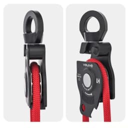 1PC High Capacity Safety Rope Retrievers Retractor For Mountaineering And Rescuing