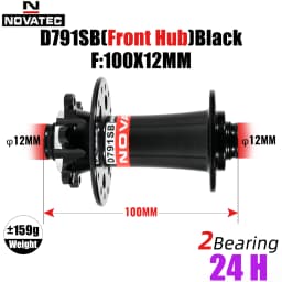 Novatec D791SB D792SB MTB Road Bicycle Disc Brake Hubs 100x12 142x12 100x9 135x10 6-Bolt 24/28/32H Center Lock QR 8 9 10 11S