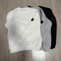 Thick fleece hoodie, cotton round neck top, solid color multi pocket casual hoodie, windproof and warm loose top