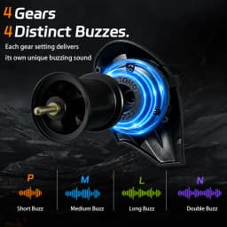 ANATONO STARFALL Ultra Digital Baitcasting Reel with 8 Hall Sensors, 4 Signature Buzz Modes SOLAR Electronic Braking System