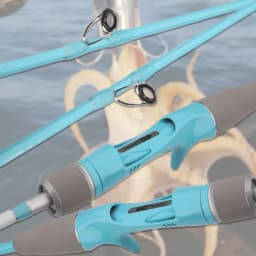 ROLLFISH 1.55M Titanium Tip Octopus Squid Cuttle Carbon Fiber Saltwater Boat Light Slow Jigging Casting Fishing Rod +Storage Bag
