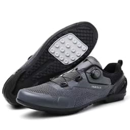Men's Cycling Shoes Professional MTB Mountain Bike Shoes Knitted Breathable SPD Road Lock Shoes Ladies SPD Cleats Cycling Shoes