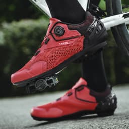 Men's Cycling Shoes Professional MTB Mountain Bike Shoes Knitted Breathable SPD Road Lock Shoes Ladies SPD Cleats Cycling Shoes