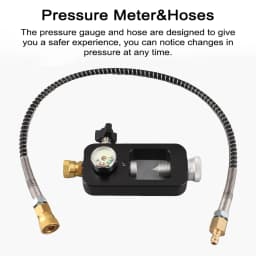 Outdoor Easy Install Scubas Diving Tanks Refill Adapter Set Oxygen Cylinder Adapter Practical Outdoor Diving Accessory