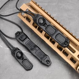 AXON Tactical Remote Pressure Switch Mod Button Compatible with SF M300 M600 2.5 3.5 Crane Plug Fit 20mm Rail for NGAL PEQ OGL