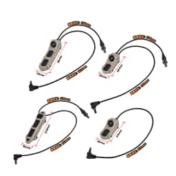 AXON Tactical Remote Pressure Switch Mod Button Compatible with SF M300 M600 2.5 3.5 Crane Plug Fit 20mm Rail for NGAL PEQ OGL