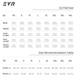 EVR Spring and Summer Men's Cycling Jersey Long Sleeve Cycling Shirt Men's Quick-Drying Breathable Road Mountain Cycling Top