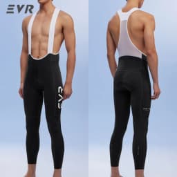 EVR Spring Men's Cycling Bibs Double Arrow Pant Pads Breathable Sweat-Absorbent Road Bike MTB Clothing Cycling Trousers