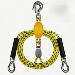 Heavy-Duty Boat Towing with Stainless Steel Connector for Towing Rope, Boat Tow Rope, Kayak Rowing Rope, Inflatable Pontoon