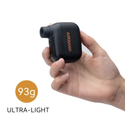 Airbank AS100 Portable Mini Bicycle Pump 100PSI Type-C Presta Schrada Valve Air Inflator Cycling Bike Accessories