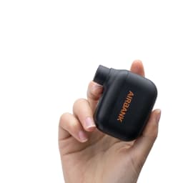 Airbank AS100 Portable Mini Bicycle Pump 100PSI Type-C Presta Schrada Valve Air Inflator Cycling Bike Accessories