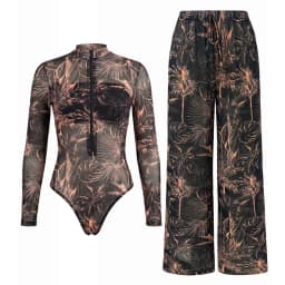 Women's 2026 New Long Sleeve One Piece Swimsuit SPF Sun Protection Swimwear Long Pants Quick Dry Sexy Beach Suit Beachwear