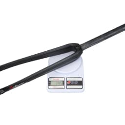 BALUGOE 700c Road Bike Fork Carbon Fiber 23C/25C/28C Tire Bicycle Hard Forks 3K Matte Bicycle Forks Straight Tube 28.6mm Fork