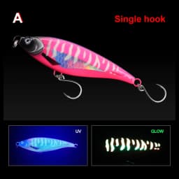 Hopeblaze Hurricane No.1 Saltwater Heavy Sinking Pencil Luminous 45/90g Fishing Lure for Big Game Amberjack GT Tuna Barracuda