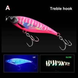 Hopeblaze Hurricane No.1 Saltwater Heavy Sinking Pencil Luminous 45/90g Fishing Lure for Big Game Amberjack GT Tuna Barracuda