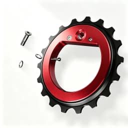 18T Ultralight Hollow Ceramic Bearing Jockey Wheel Rear Derailleur Pulley for 9/10/11/12 Speeds QED R8000 R7000 Road Bike DIY