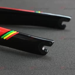 Ullicyc Gloss/Matte 700x25C Rim Brake Round Road Bicycle Full Carbon Fibre Fork Cycling Bicycle Parts Bicycle Fork